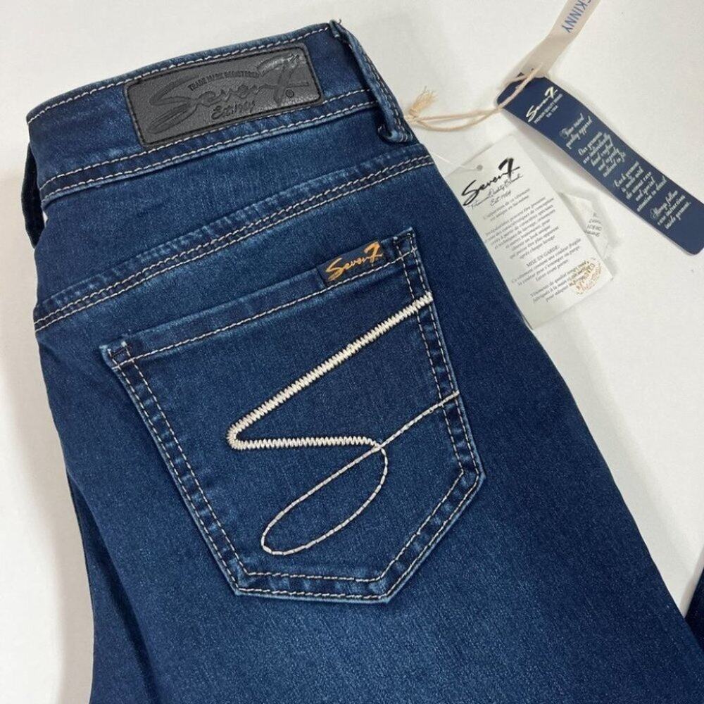 Seven 7 Jeans Skinny Jeans  Sz 28 - Picture 5 of 8